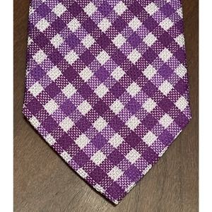Vintage Carlos Nieto Purple 100% Silk Men’s Neck Tie
